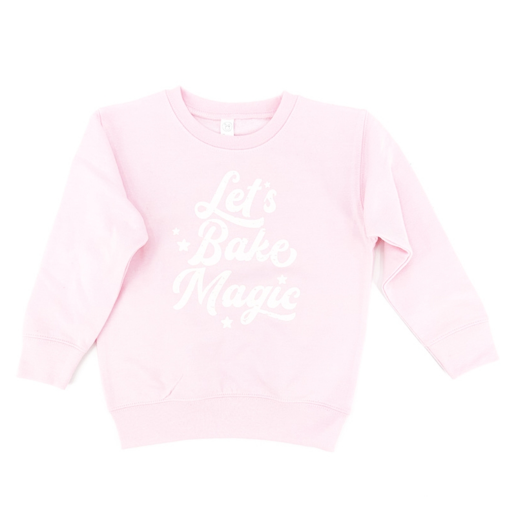 Brand New The Wishing Elephant Lets Bake Magic Pink Sweatshirt Youth Small Brand New The Wishing Elephant Lets Bake Magic Pink Sweatshirt Youth Small